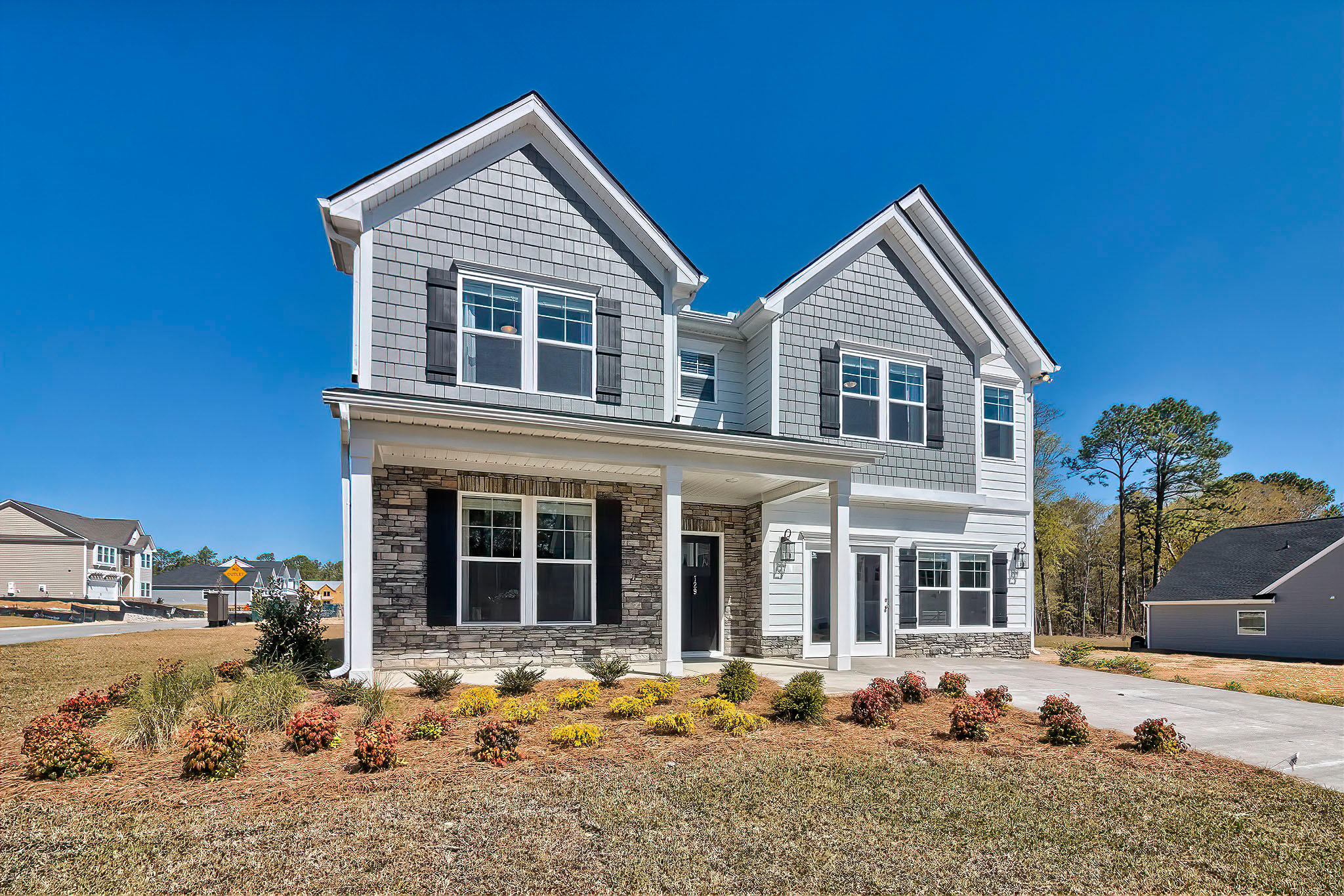 The Rembert Model Home- Front Exterior