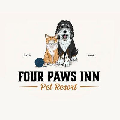 Four Paws Inn Logo