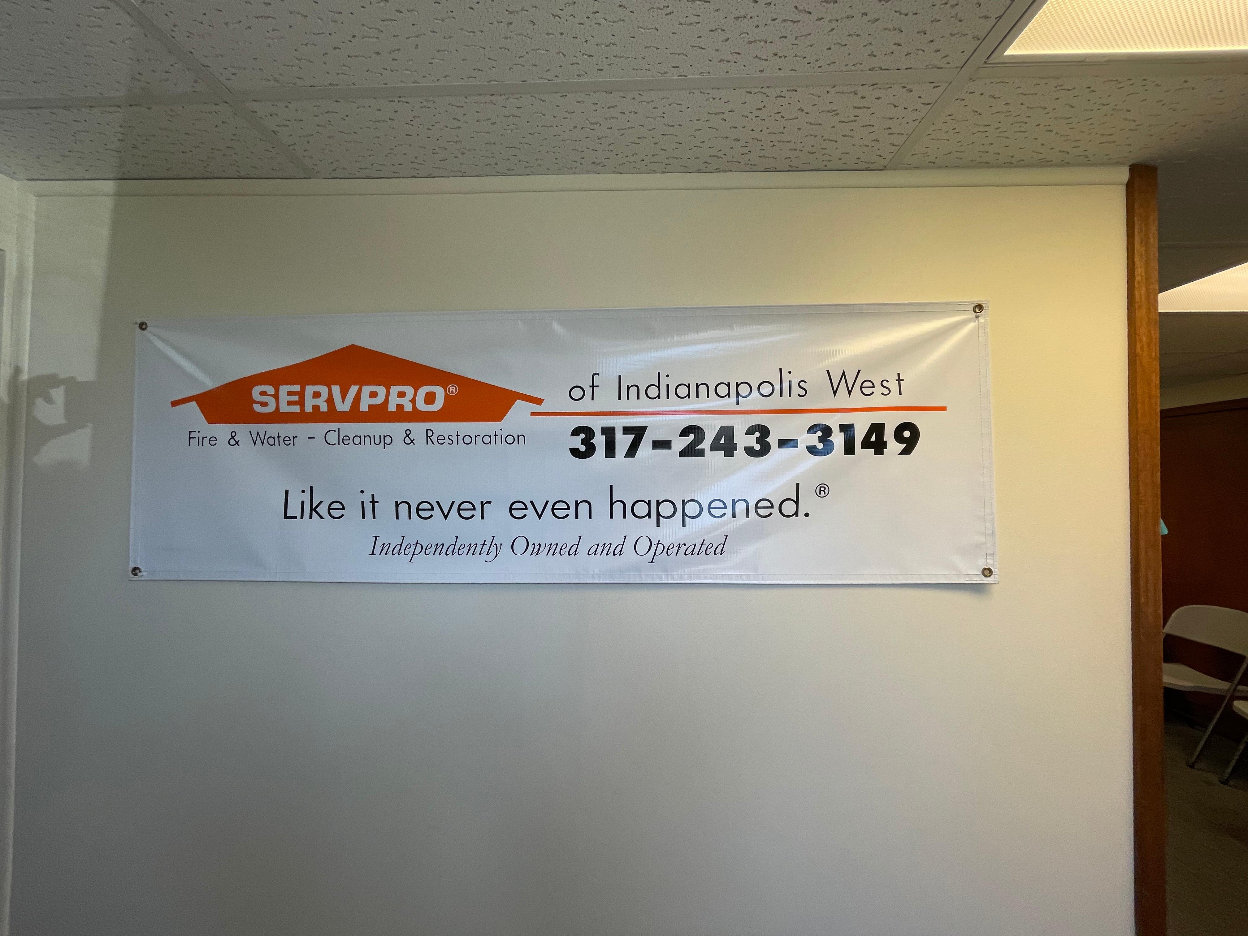 SERVPRO® Fire & Water Damage Cleanup and Restoration. Like it never even happened