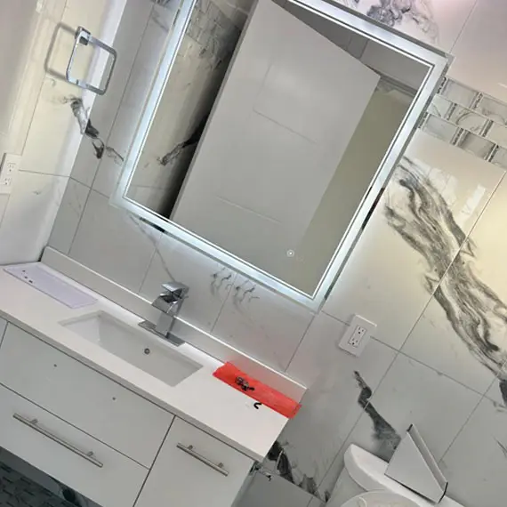 New bathroom-David Rodriguez Construction