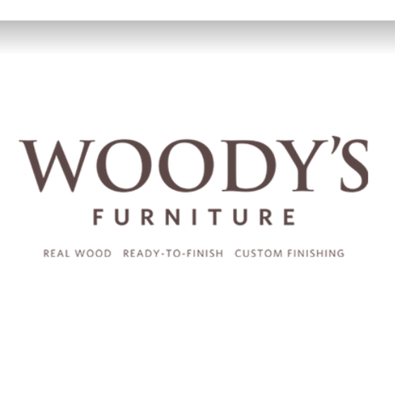 Woody's Furniture All Wood Outlet Store Logo