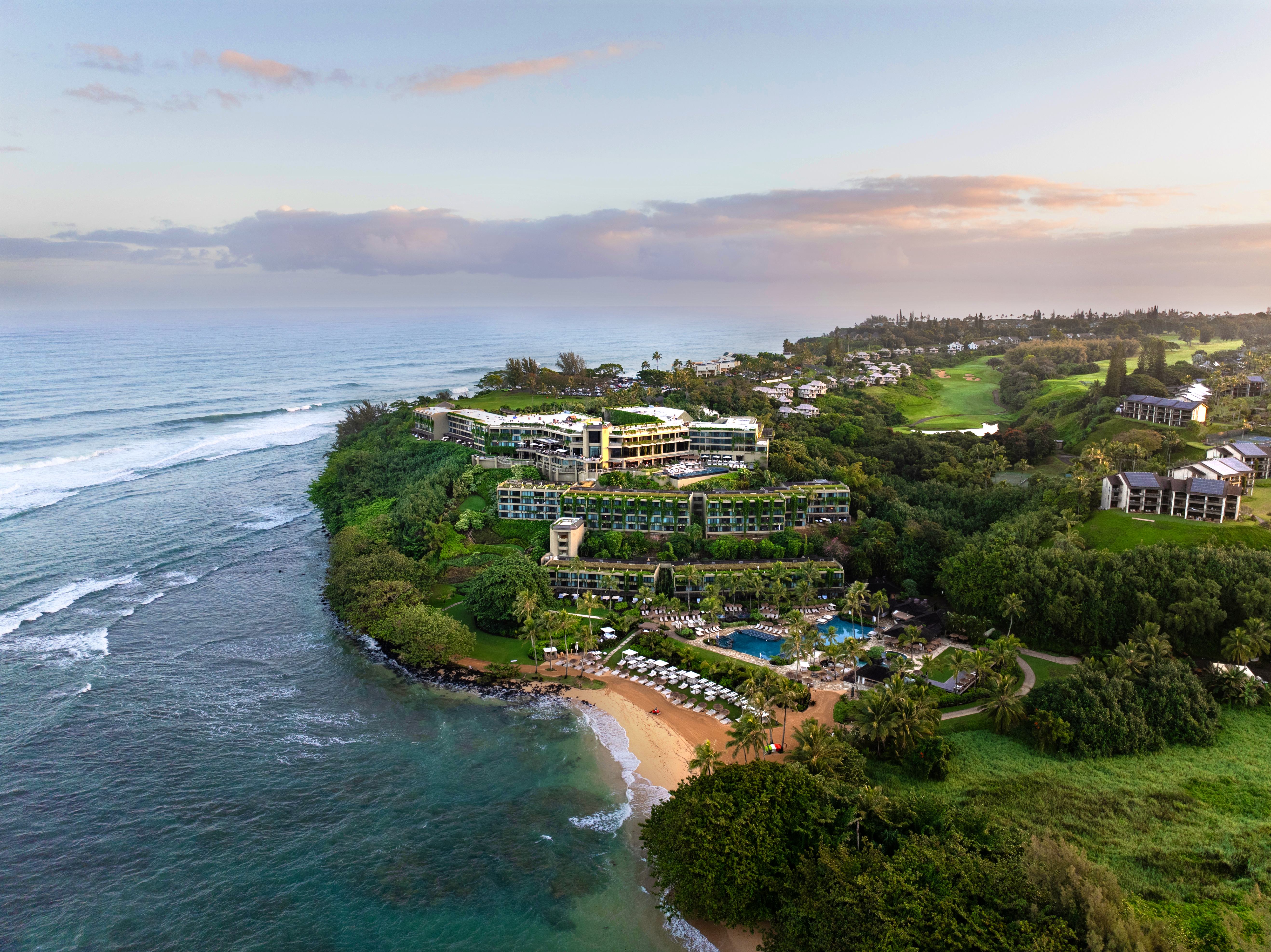 Aerial Photo of 1 Hotel Hanalei Bay