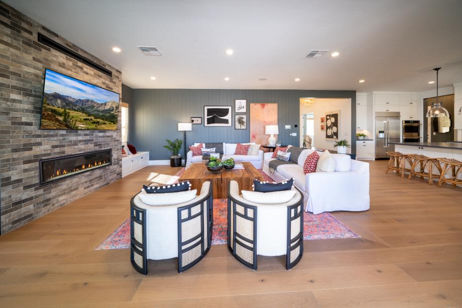 Spacious and open concept great rooms perfect for entertaining