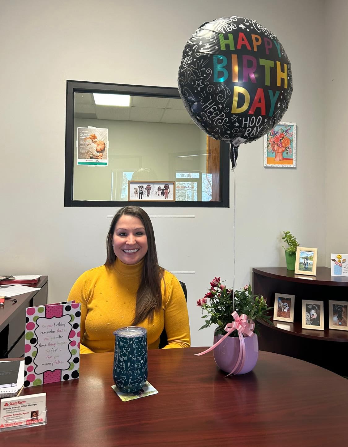 This week we’re celebrating our office manager, Natalie!! We are so thankful for her diligence in providing excellent service to our policyholders. Happy birthday, Natalie!