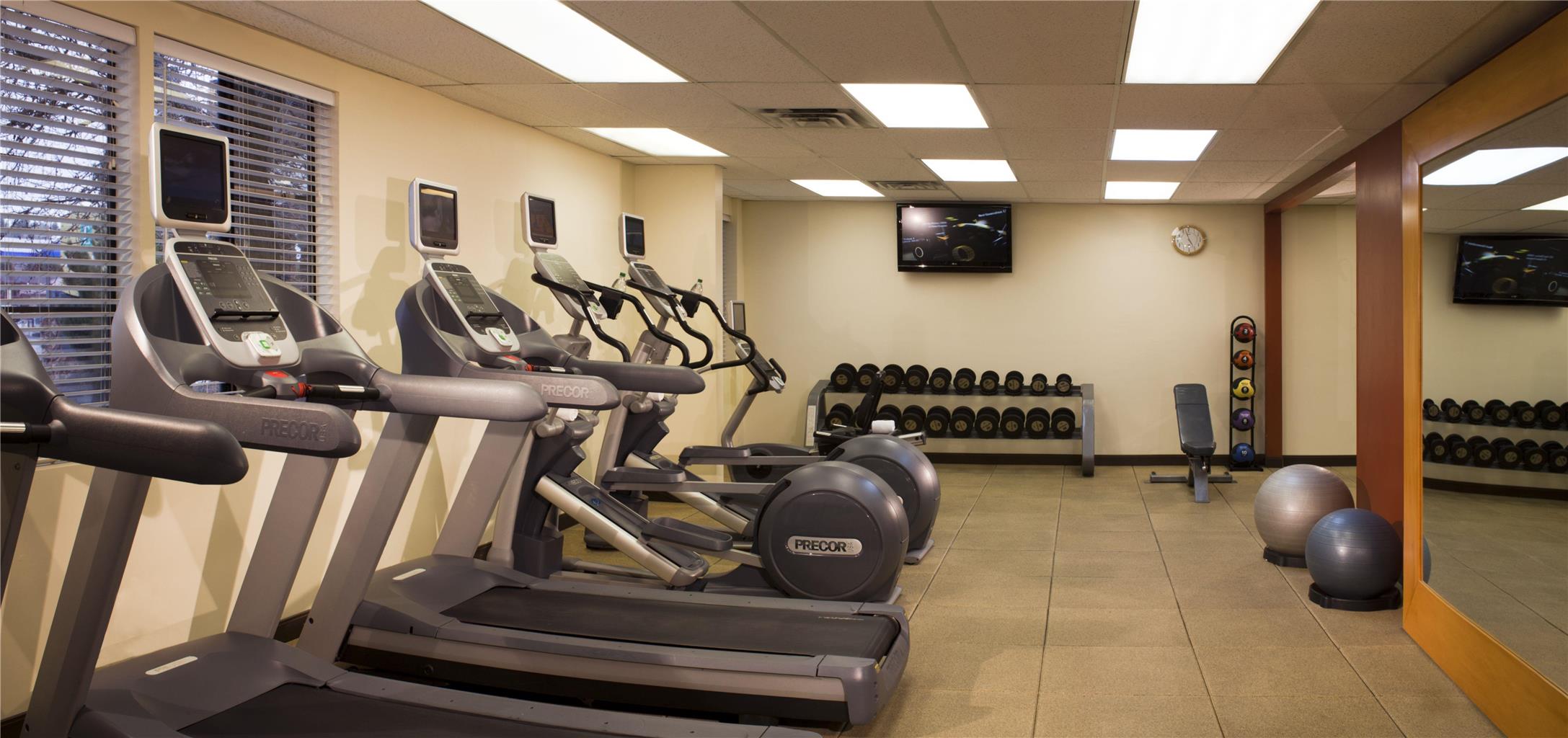 Health club fitness center gym