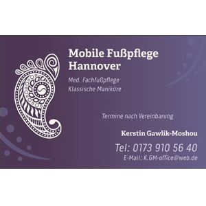 Logo Mobile Fußpflege Hannover