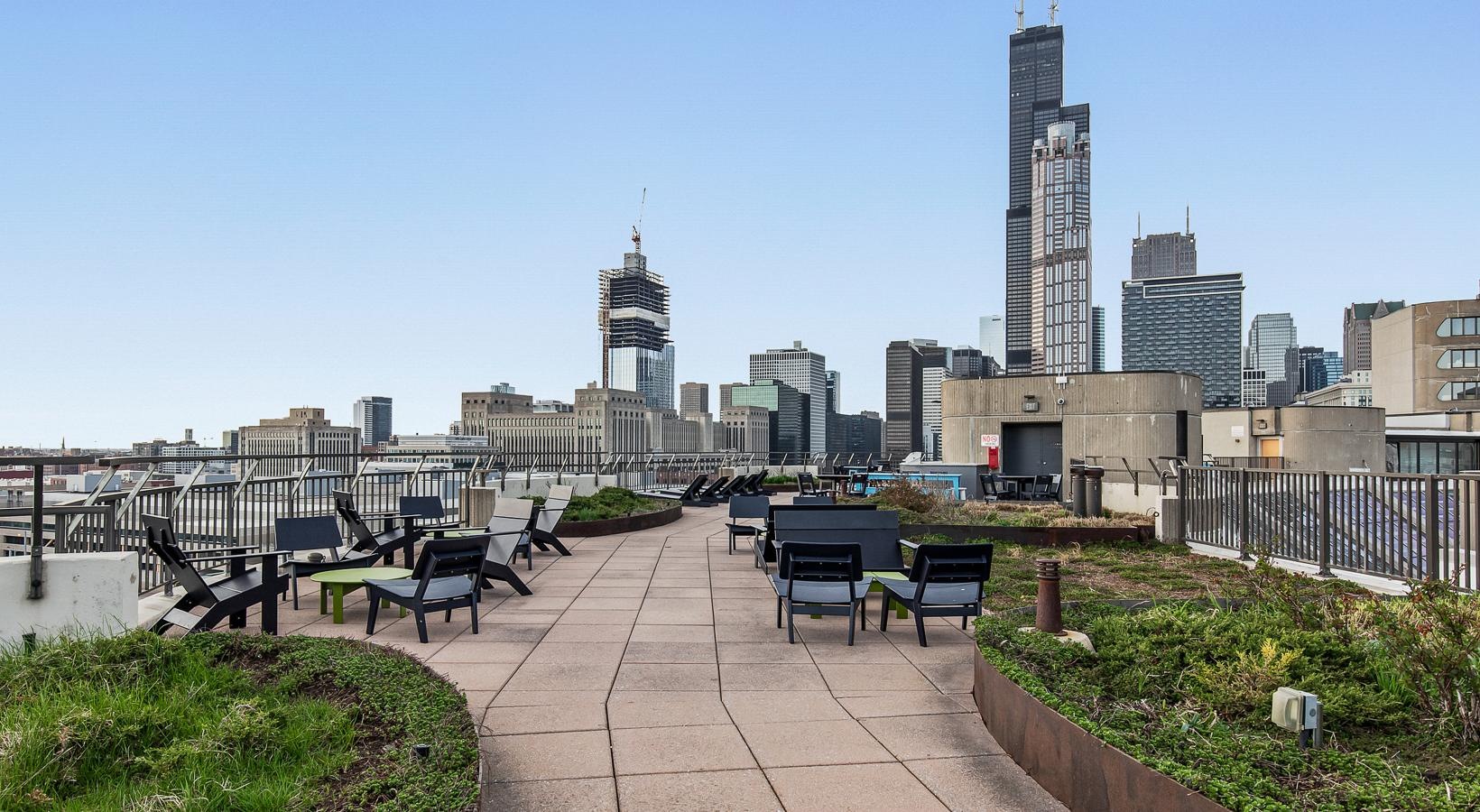 Roof-Top Views of Downtown Chicago