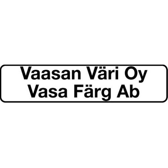Vaasan Väri Oy - Vasa Färg Ab Logo