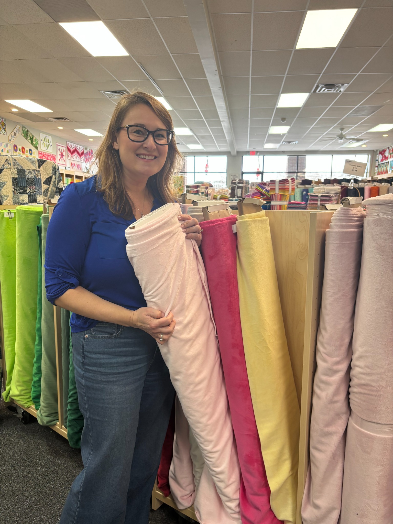Discover ultra-soft Cuddle and minky fabrics at Decorative Stitch. Perfect for quilts, blankets, baby gifts, pillows, and cozy sewing projects, available in a beautiful selection of vibrant colors.