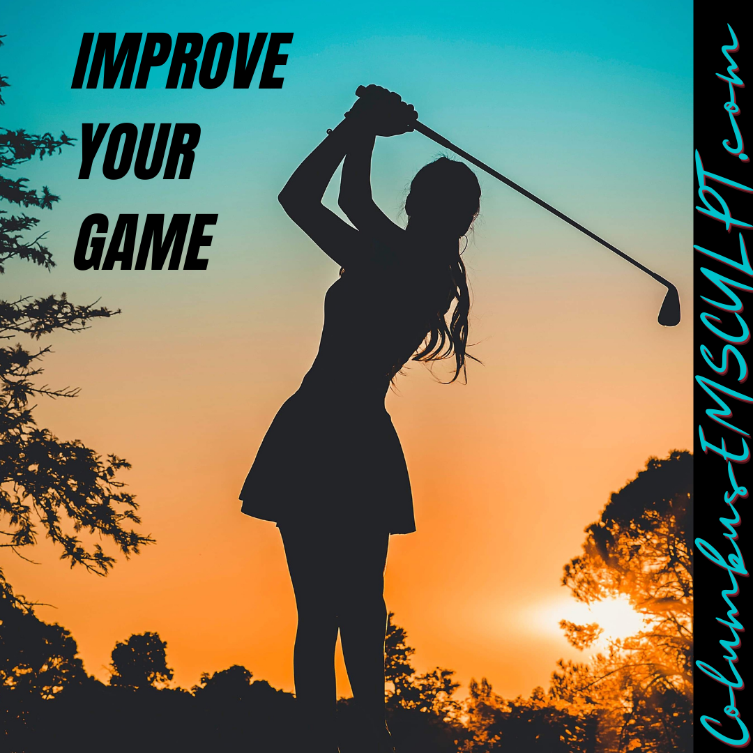 Improve your golf game with Columbus Emsculpt, schedule your free consult and trial session today @ https://columbusemsculpt.com