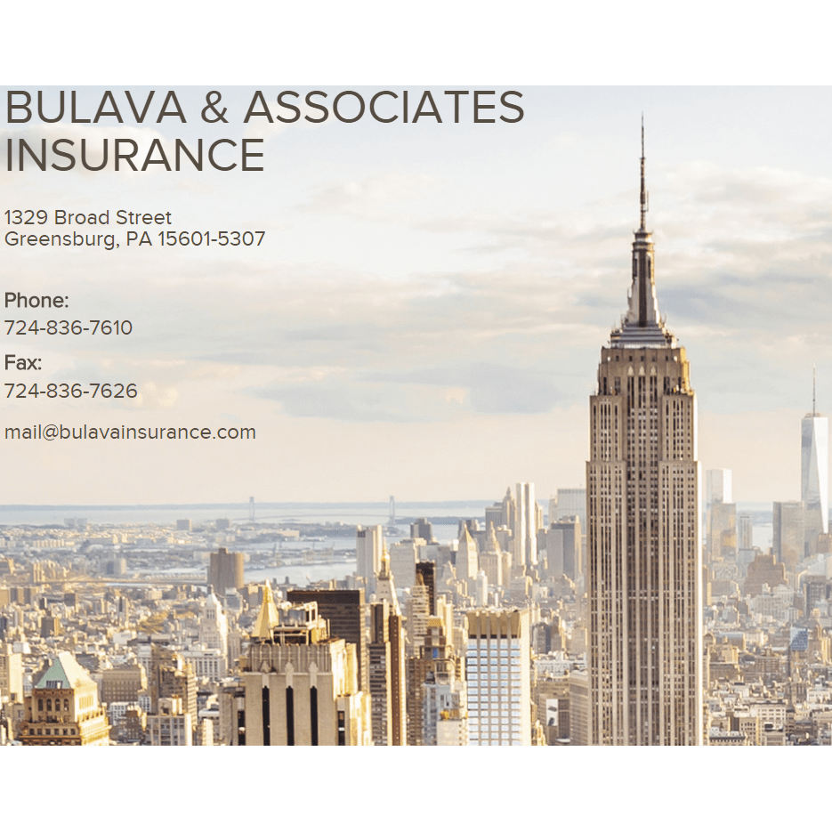 Bulava & Associates Insurance - Greensburg, PA 15601 - (724)836-7610 | ShowMeLocal.com