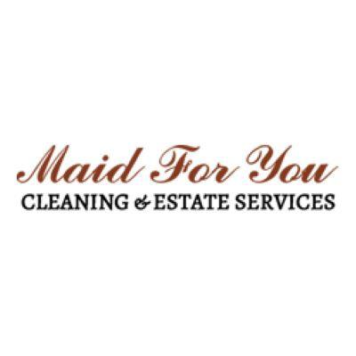Maid For You Cleaning & Estate Services Logo