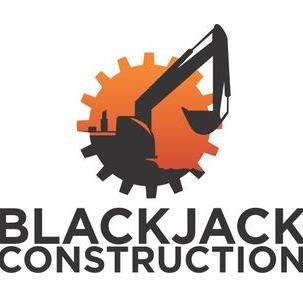 Blackjack Construction Logo