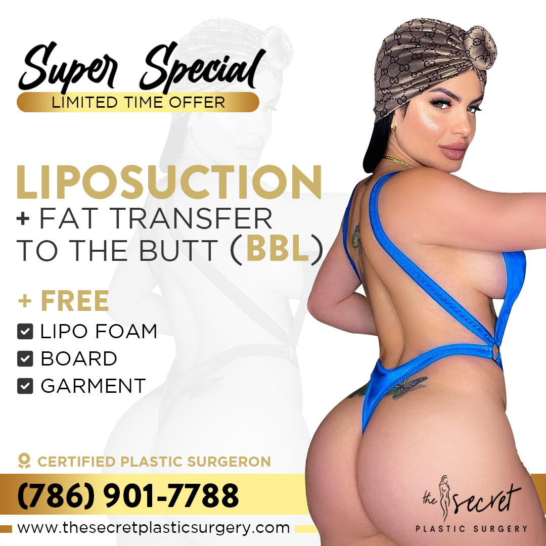 Specials of Lipo, BBL, Tummy Tuck and more
