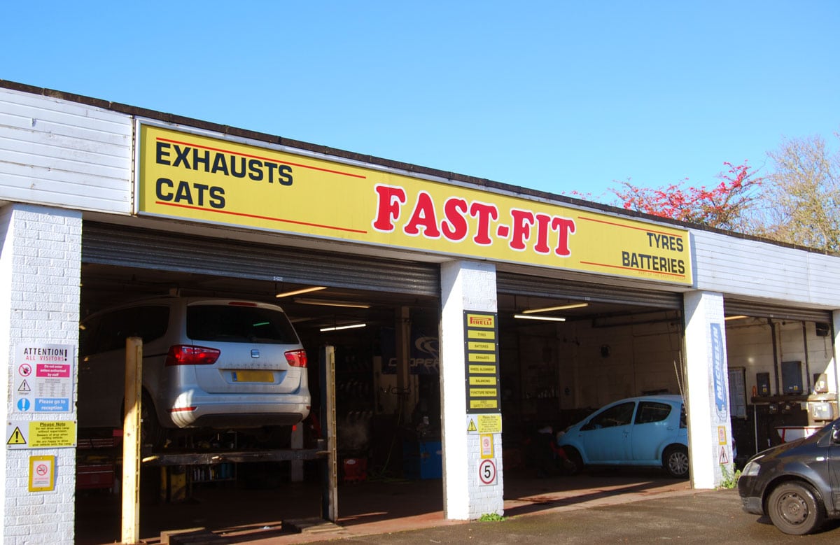 Outside Fast-Fit in Ipswich Fast-Fit Tyres & Exhausts Ipswich 01473 748411