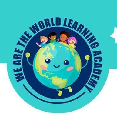 We are the World Learning Academy Logo