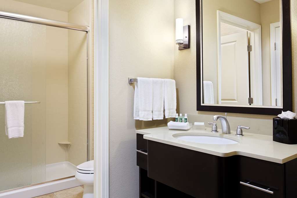 Guest room bath Homewood Suites by Hilton Orlando Airport Orlando (407)857-5791