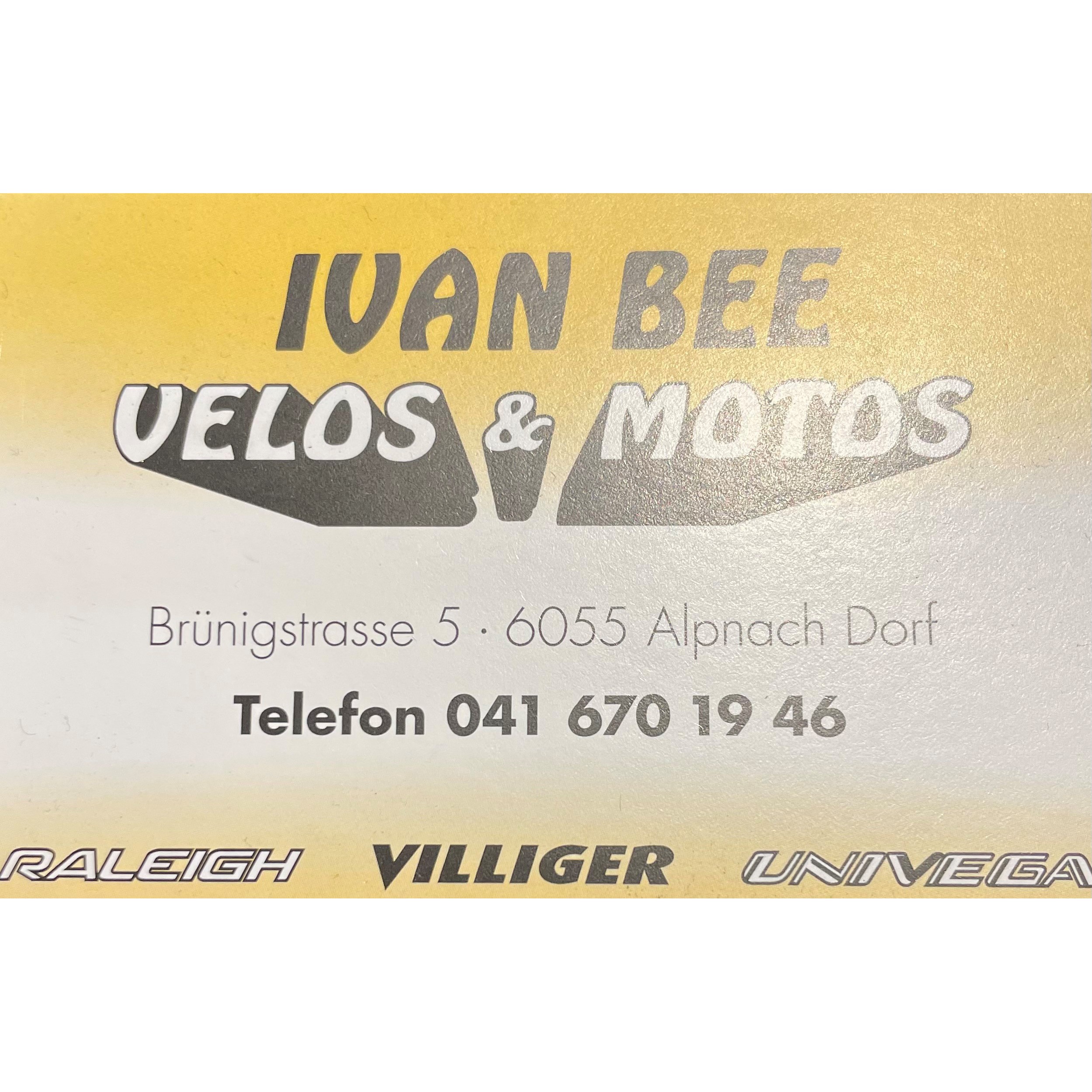 Ivan Bee Velos & Motos Logo