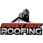 First Out Roofing Logo