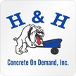 H & H Concrete on Demand, Inc. Logo