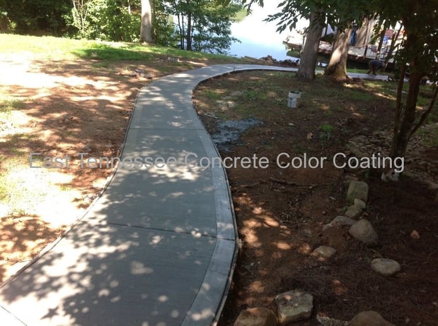 Images East Tennessee Concrete Color Coating
