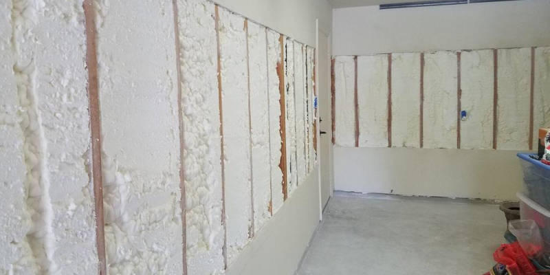Enhance your building’s efficiency with spray foam insulation.