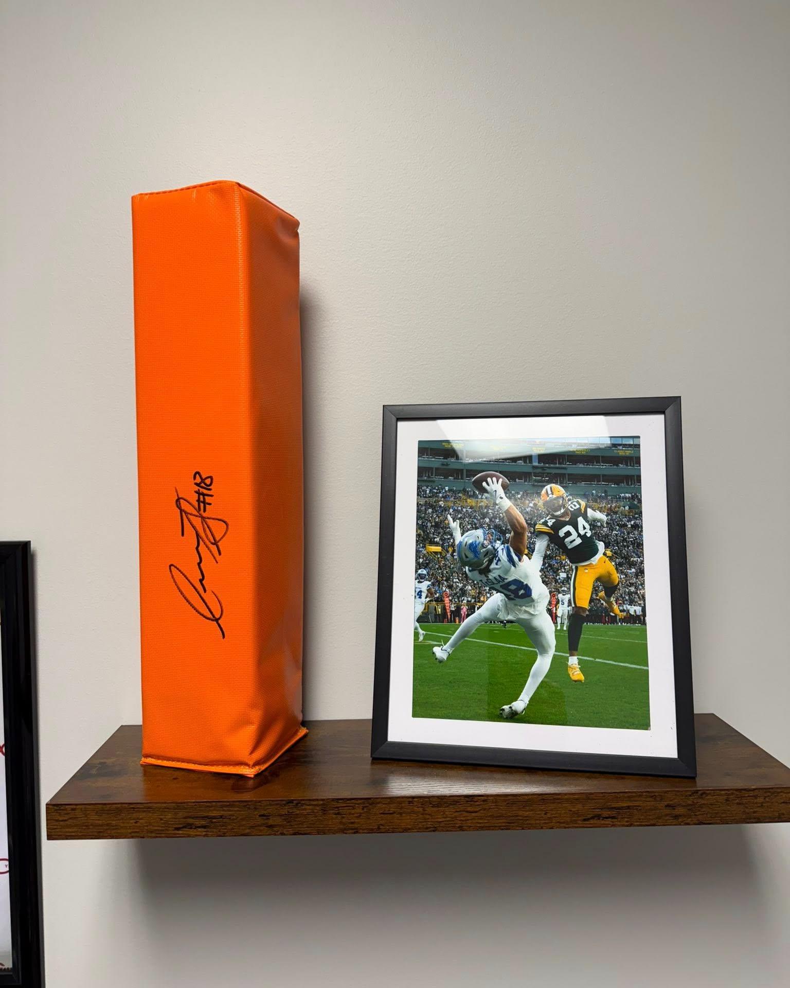 We had a great time Friday night at our Christmas party. The team surprised me with an incredible piece of memorabilia signed by Isaac TeSlaa. Dinner at Walker Roadhouse was amazing and bocce ball at Silva was a fun way to end the night.