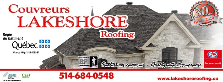 Images Couvreurs Lakeshore Roofing