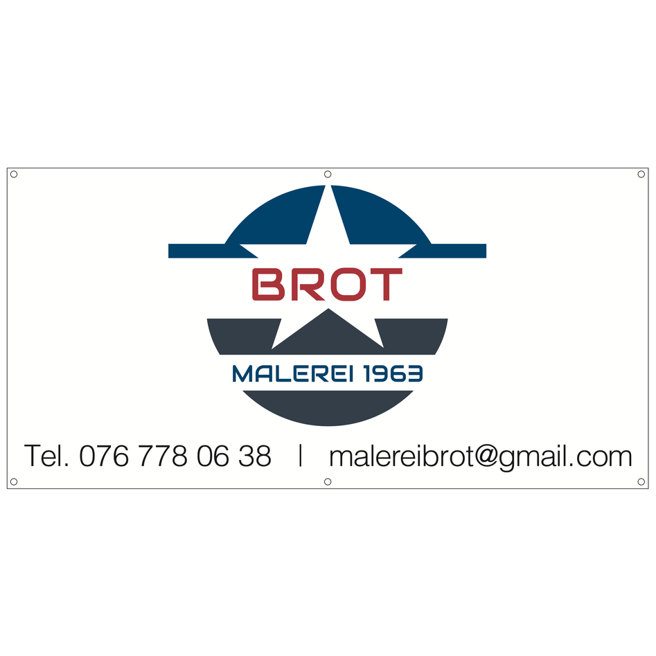 Brot Malerei 1963 in St. Gallen