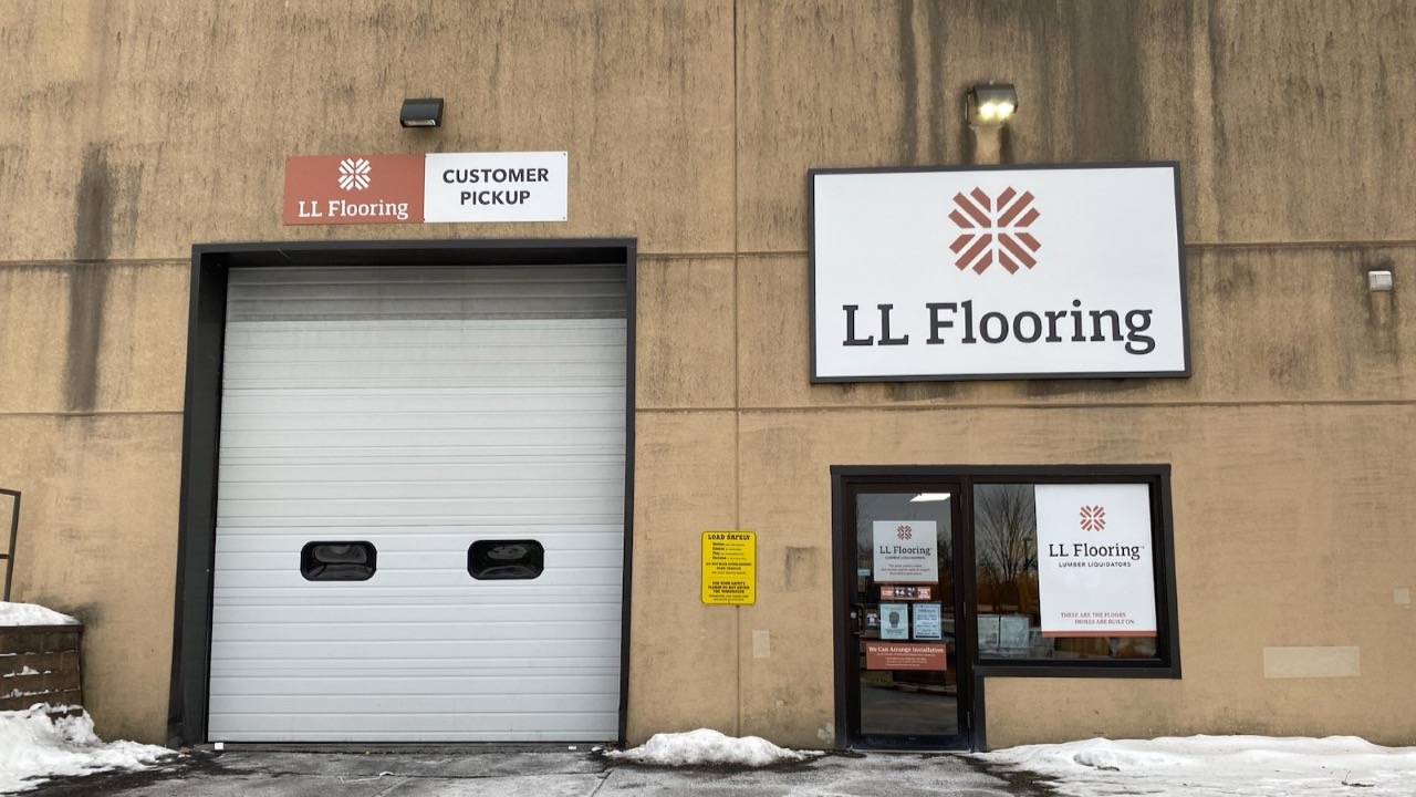 LL Flooring #1150 Williston | 329 Harvest Lane | Storefront