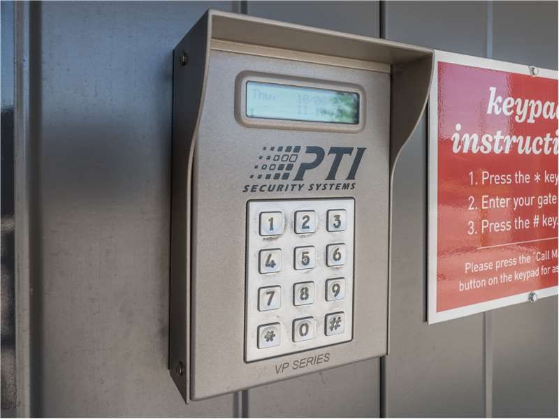Keypad - Extra Space Storage at 1515 Sunrise Ave, Raleigh, NC 27608