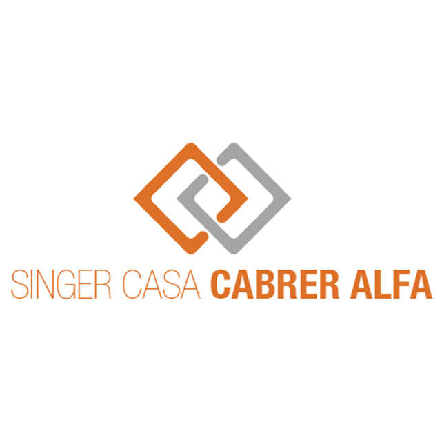 Singer Casa Cabrer Alfa Logo