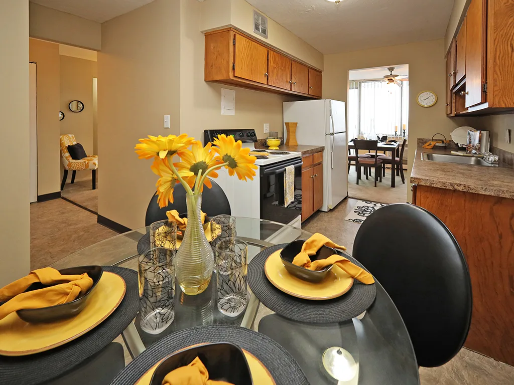 Kitchen with Dining Area 