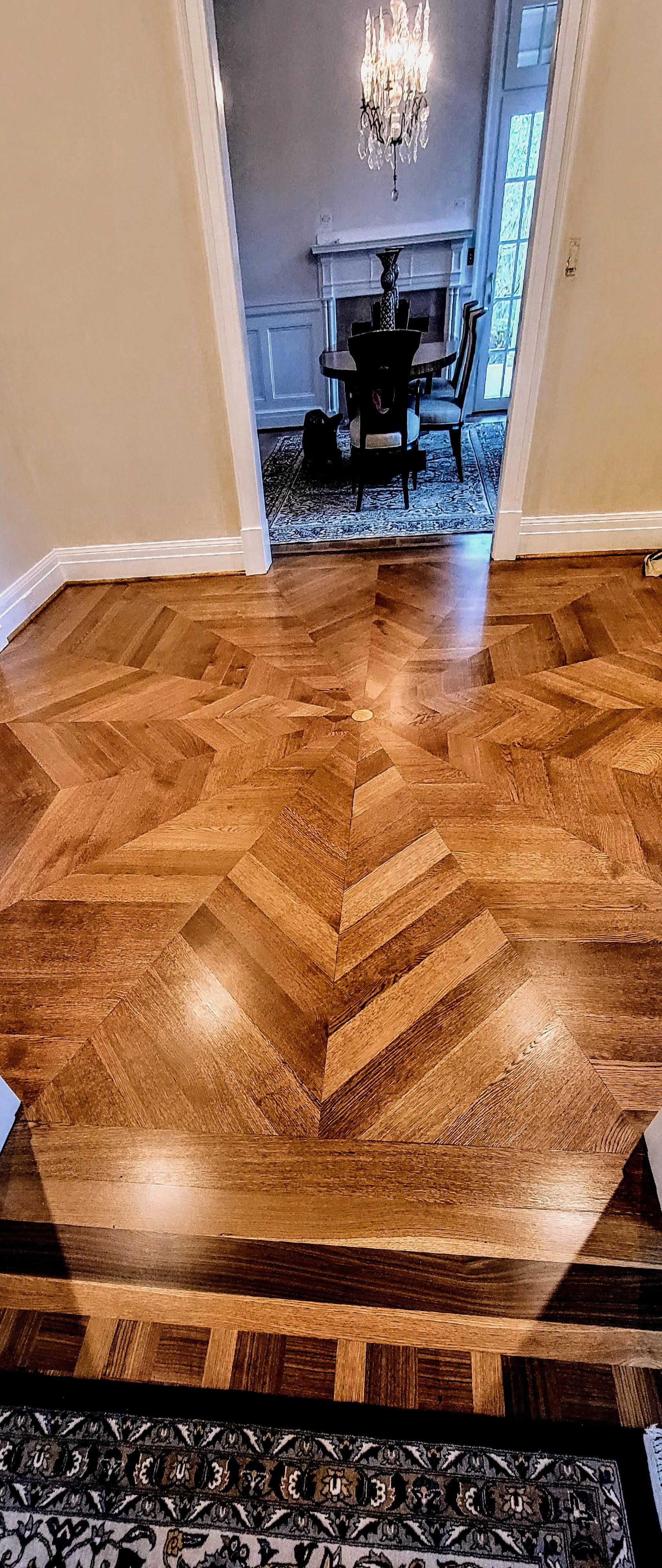 For centuries highly-skilled craftsmen have created extraordinary hardwood floors by hand; Southern Oaks Flooring honors this heritage by producing exquisite custom floors with unparalleled precision. When you're looking to update your hardwood floor with a unique pattern that will start conversations, contact the best in the business!