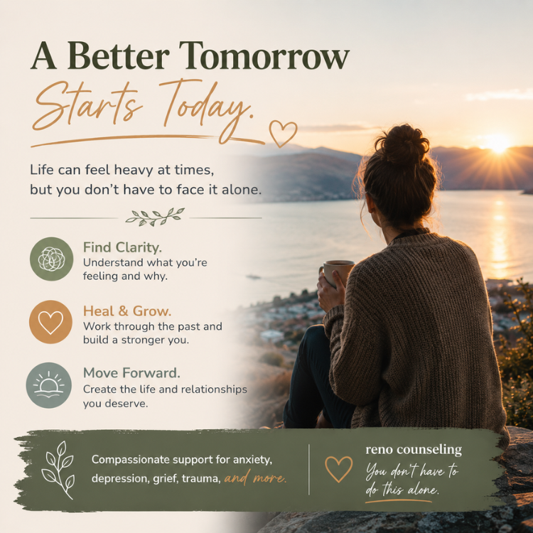 Reno Counseling for Anxiety, Stress & Personal Growth