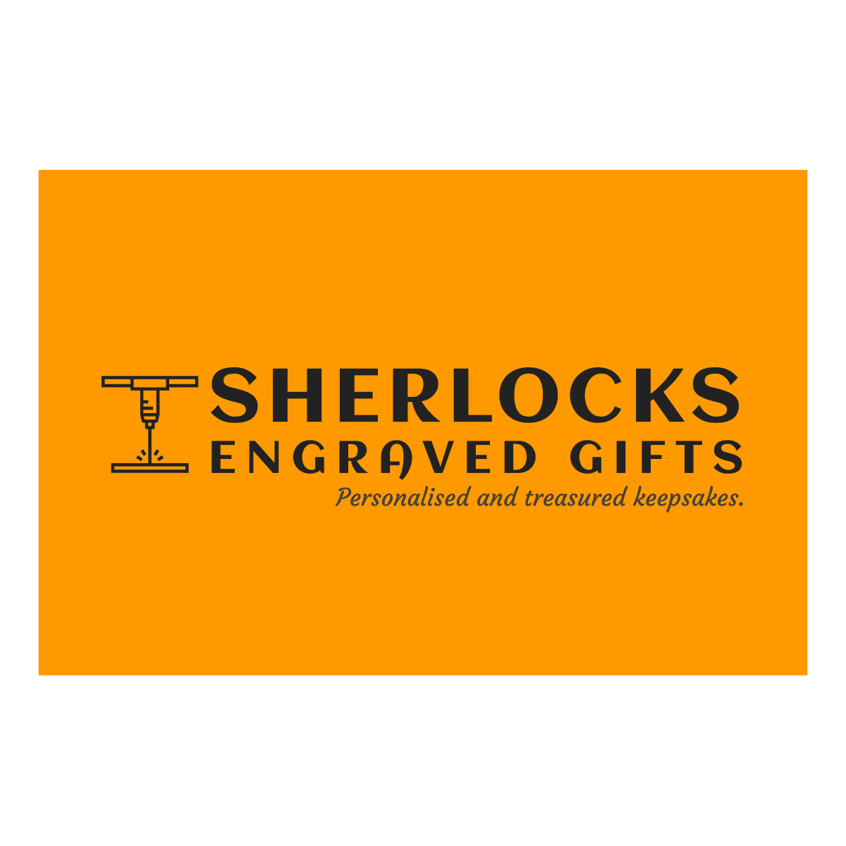 Sherlocks Engraved Gifts Logo