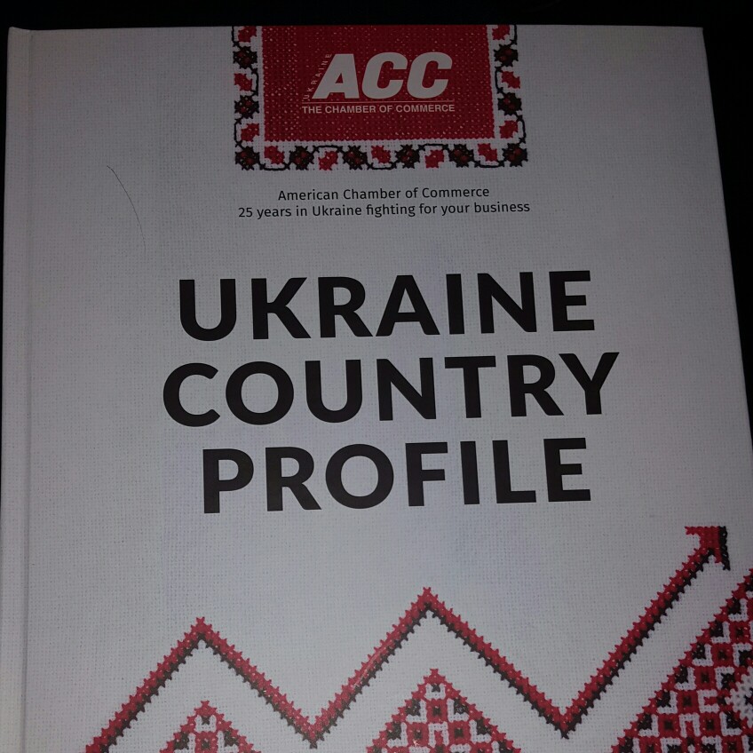 Making new relationships in Ukraine through the American Chamber of Commerce.