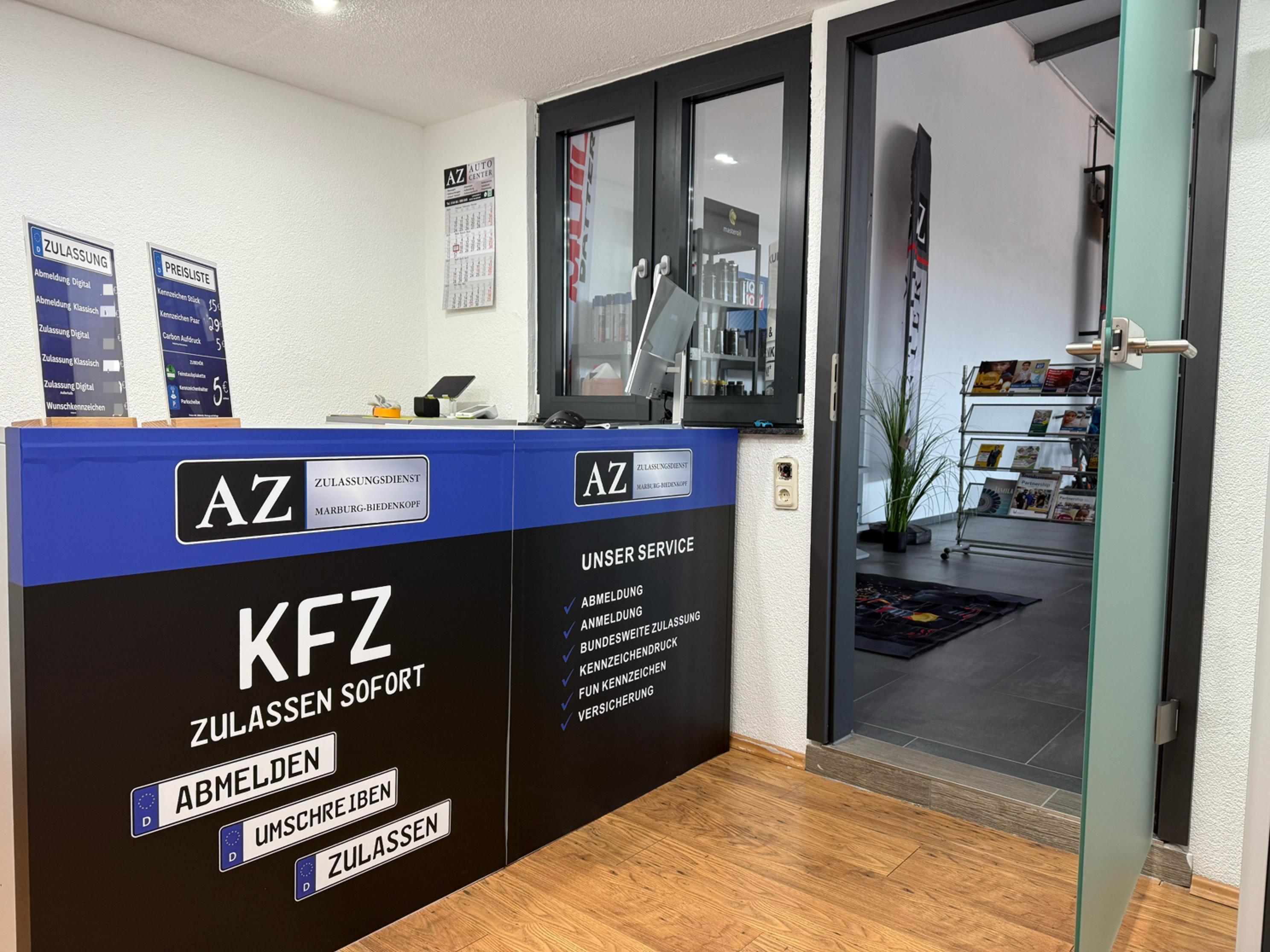 Bilder AZ Zulassungsdienst Marburg-Biedenkopf