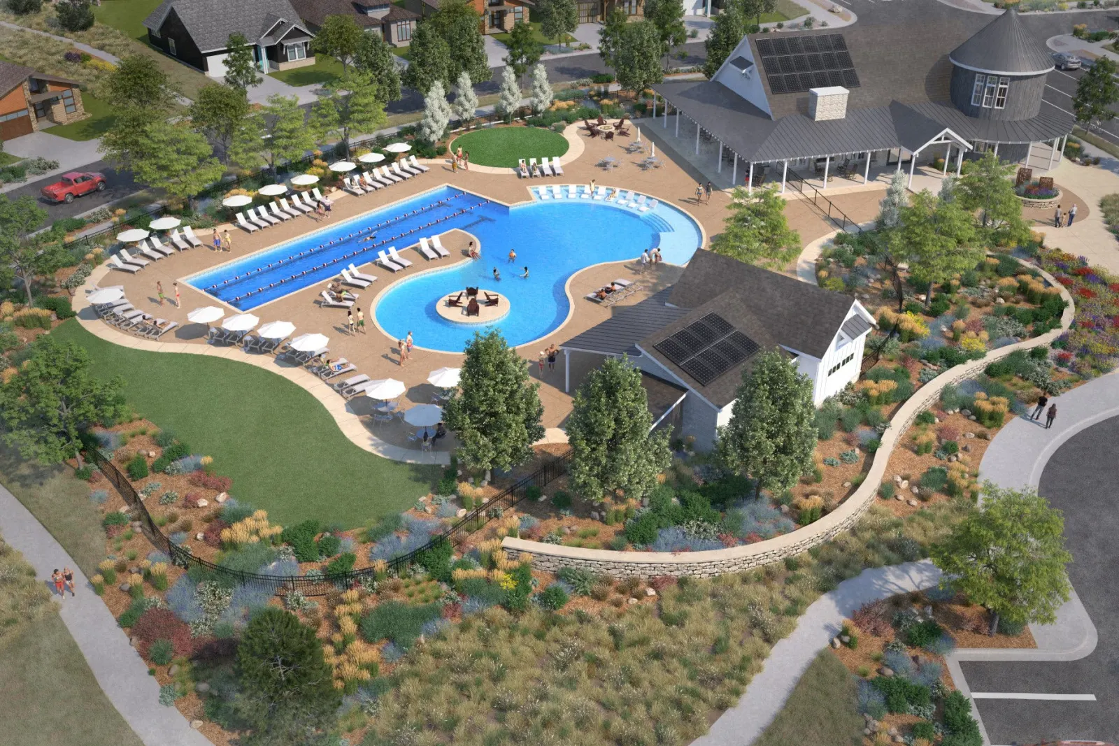 Future Resort Style Pool