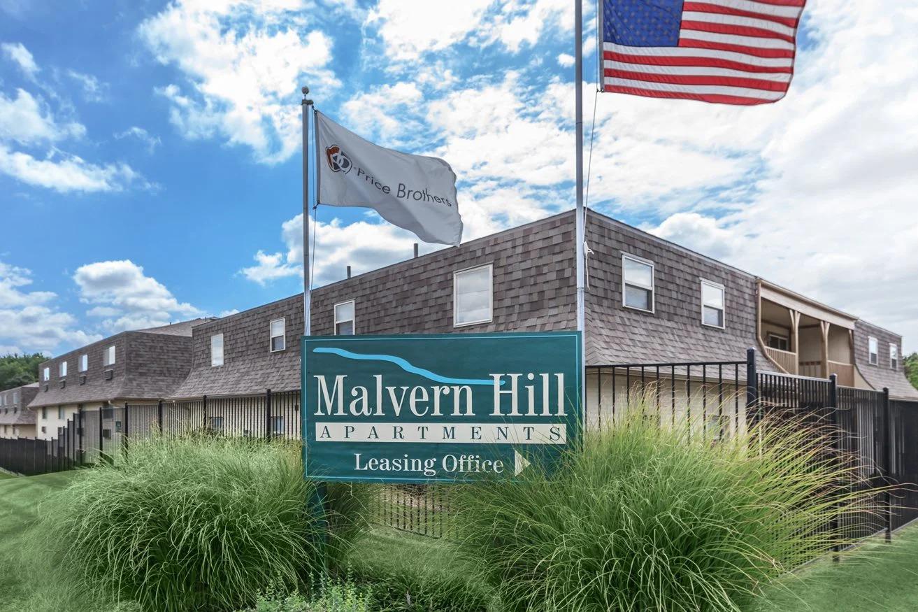 Malvern Hill Welcome Sign