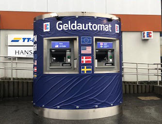 Bild 1 Reisebank Geldautomat in Rostock