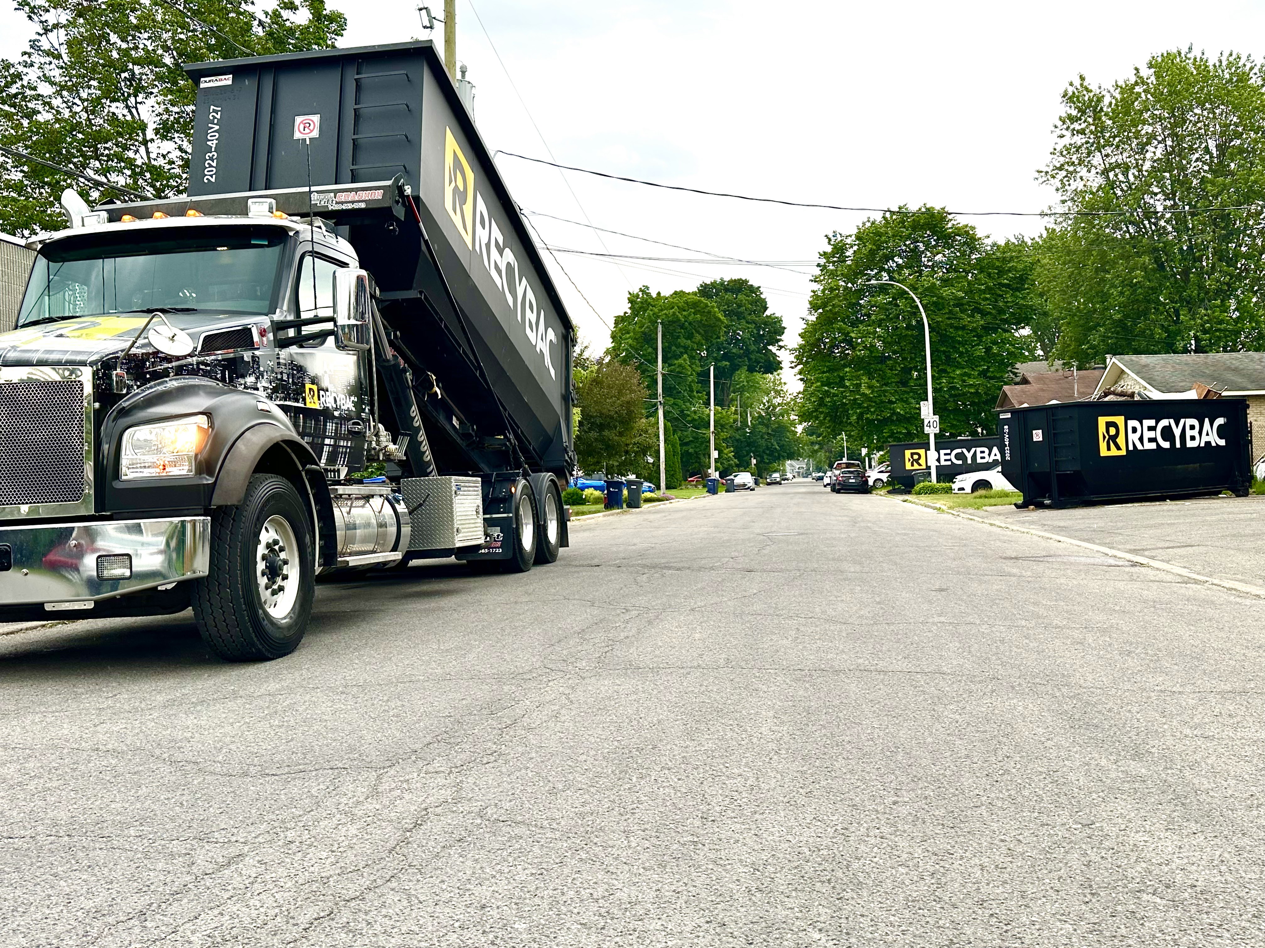 Images Location de conteneur RECYBAC Longueuil