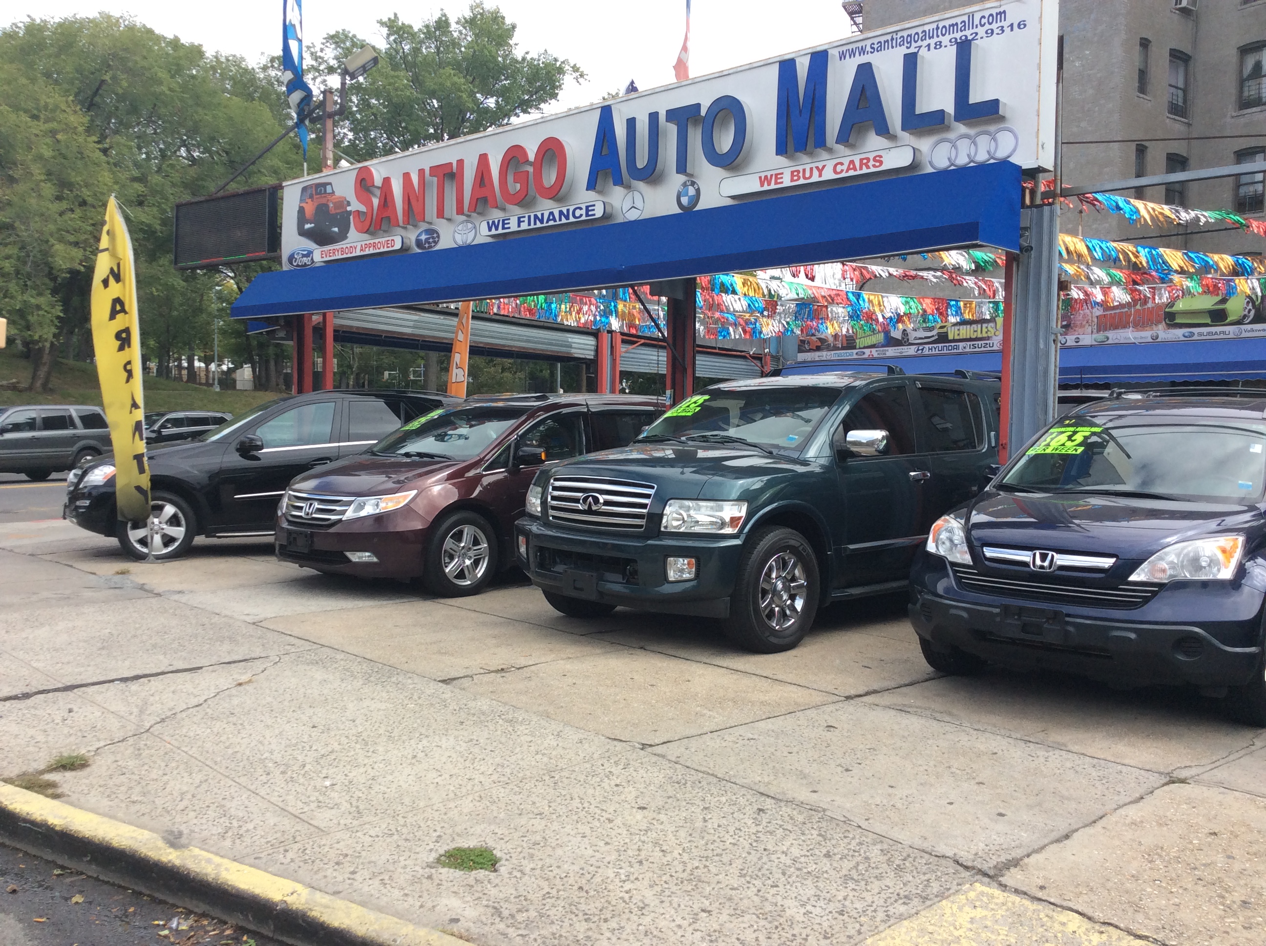 Santiago Auto Mall Bronx Auto Sales in Bronx, NY Auto Dealers