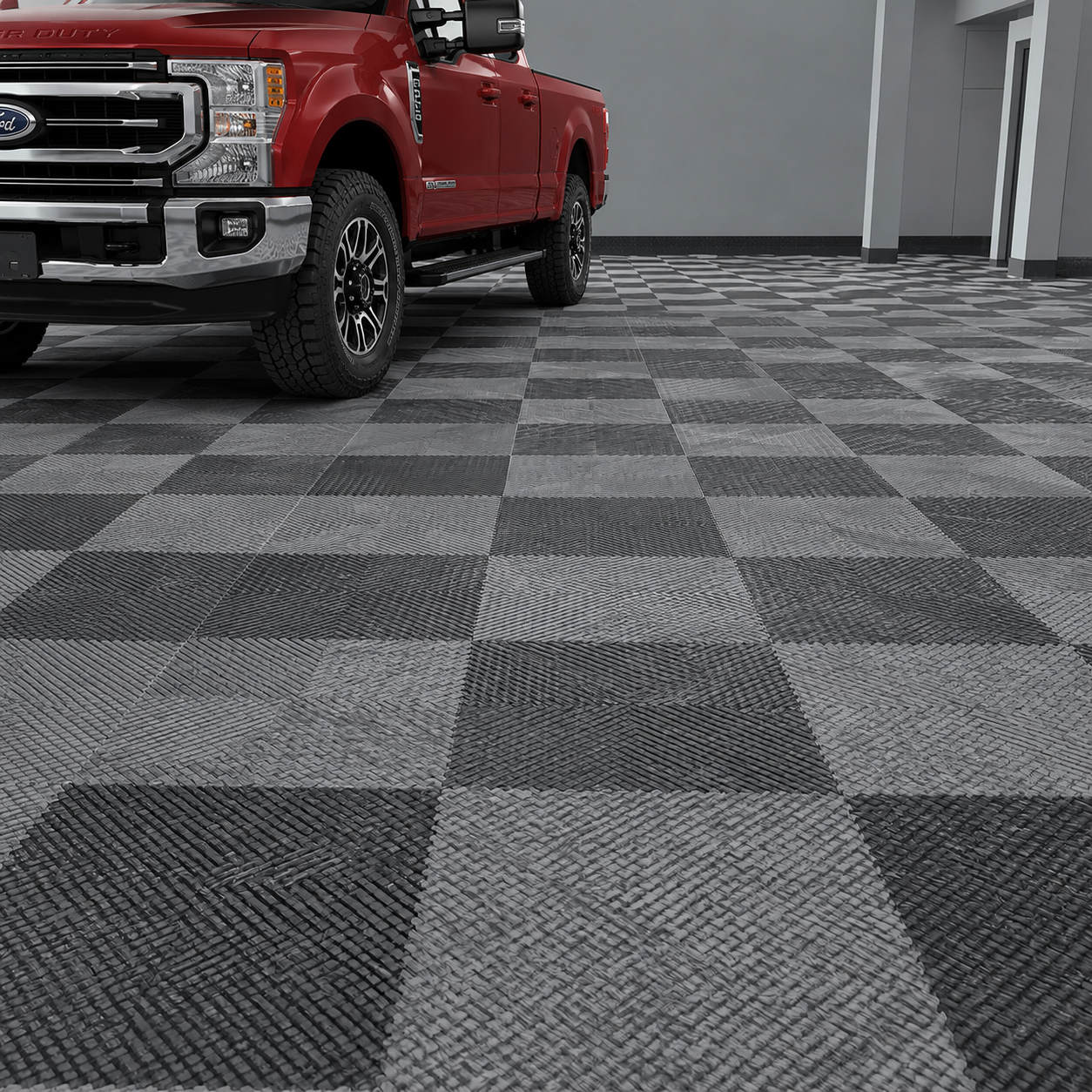 Who says a great-looking garage floor takes days? Our flexible floor tiles go down fast and come in styles that fit your taste. Contact us and see what's possible!