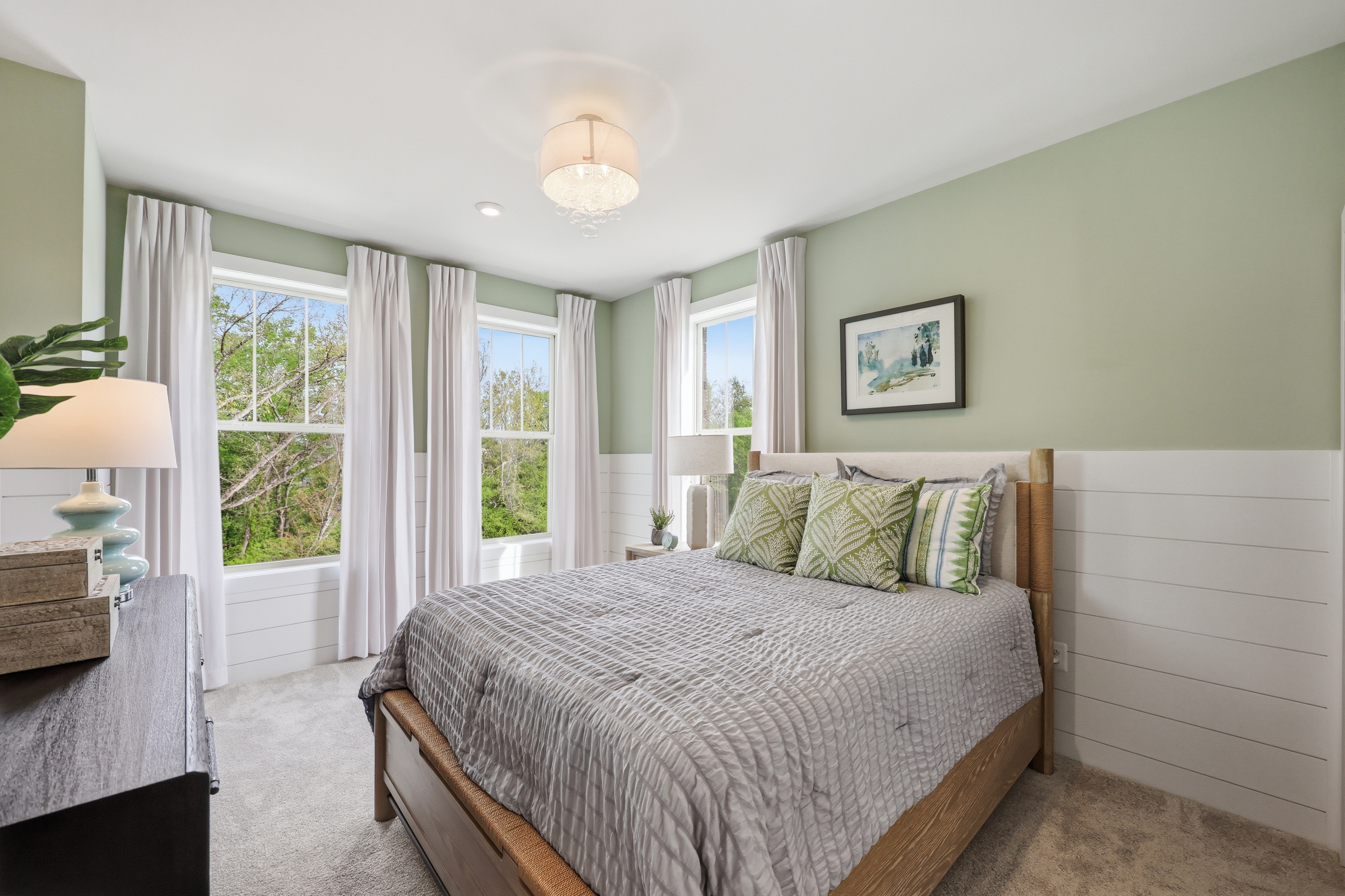 Secondary bedroom of the Julianne at Gayton Village
