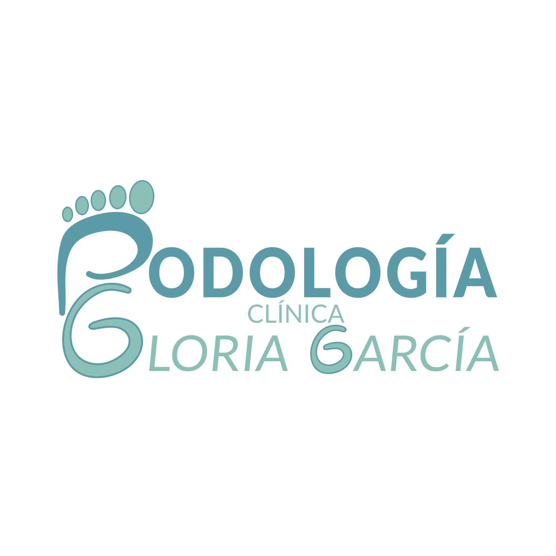 Podología Clínica Gloria García Logo