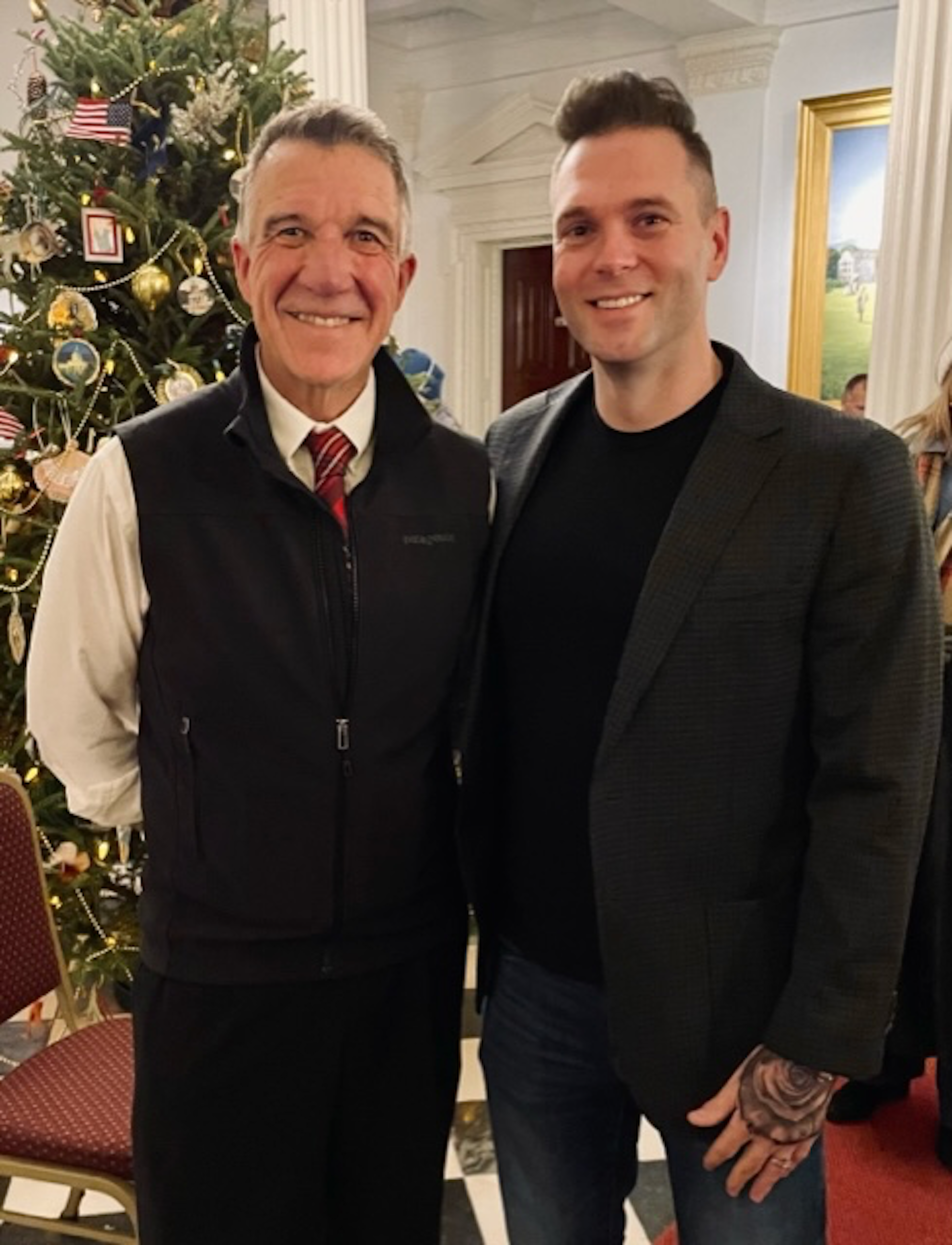 Me with Vermont Governor, Phill Scott