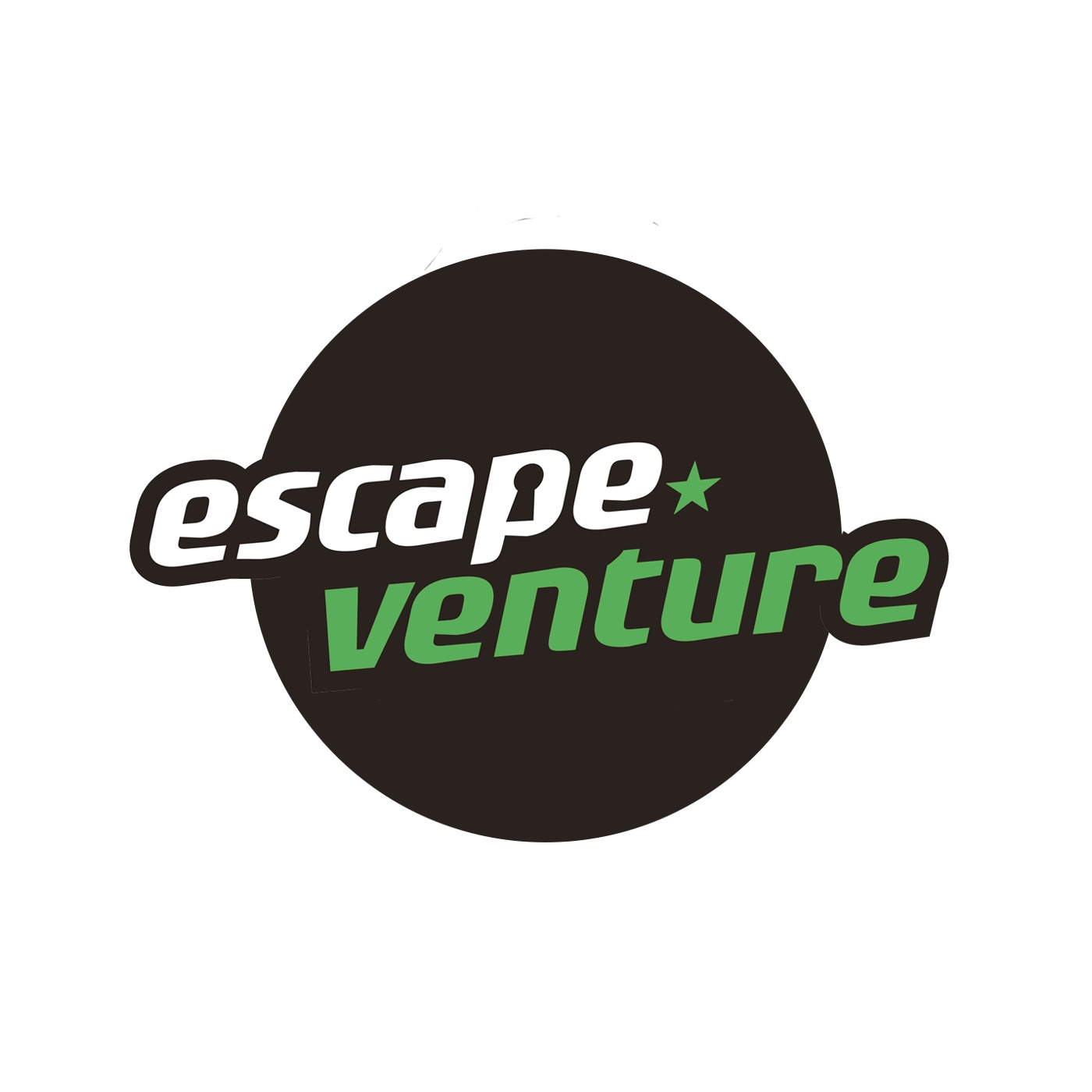 EscapeVenture Hamburg. Skurrile Escape Rooms. Logo