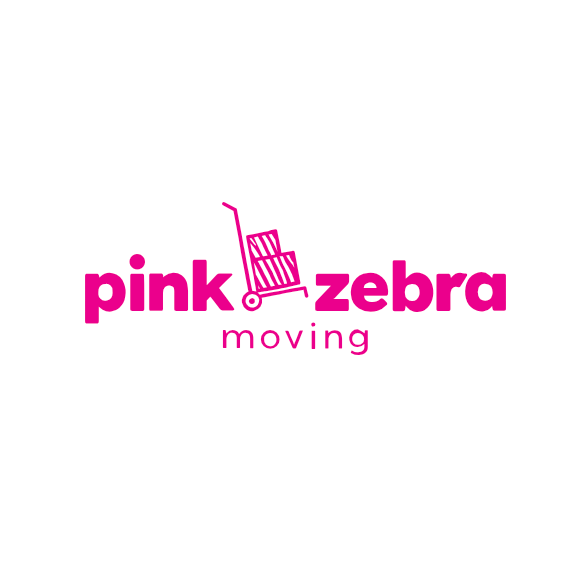 Pink Zebra Moving - Columbus Logo