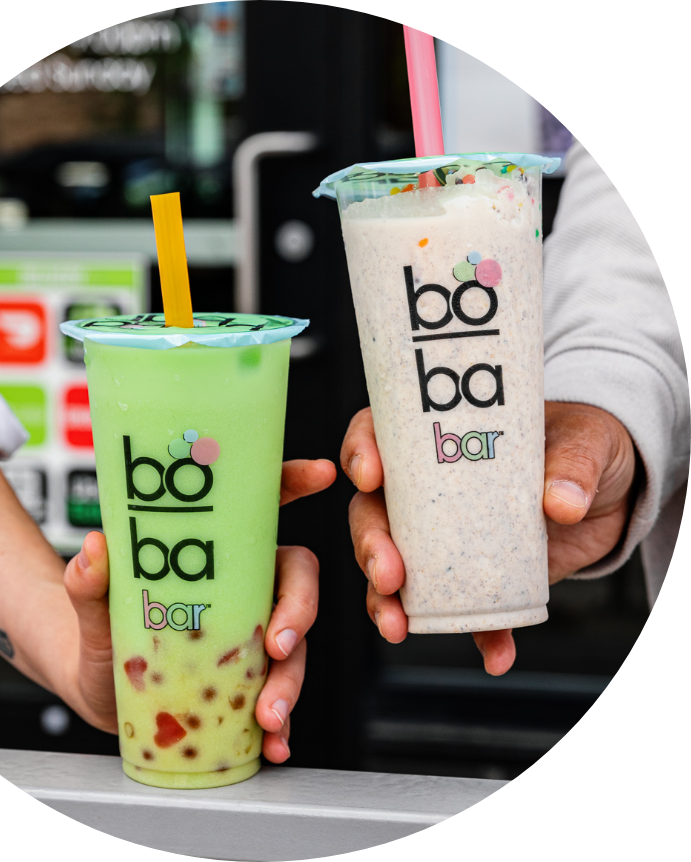 Boba Bar Options at Poke Poke - Sushi Unrolled